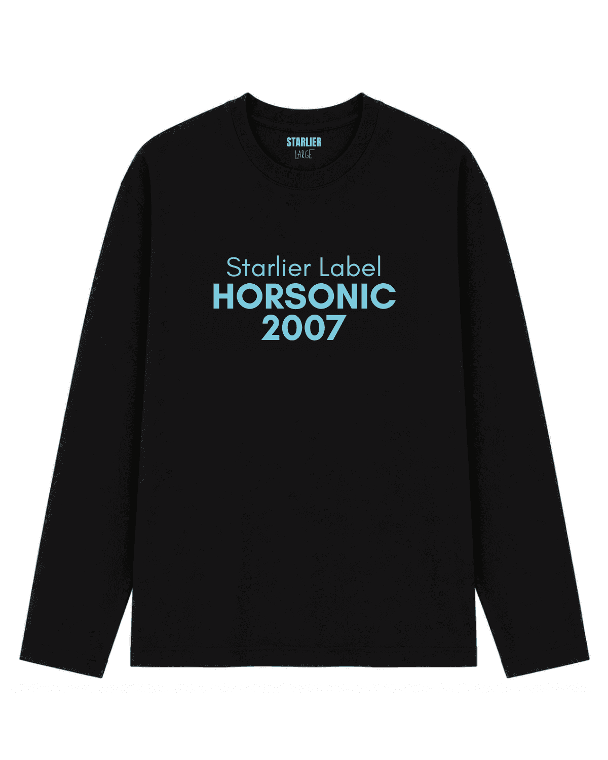 STARLIER HORSONIC 2007 LONGSLEEVE — TURQUOISE