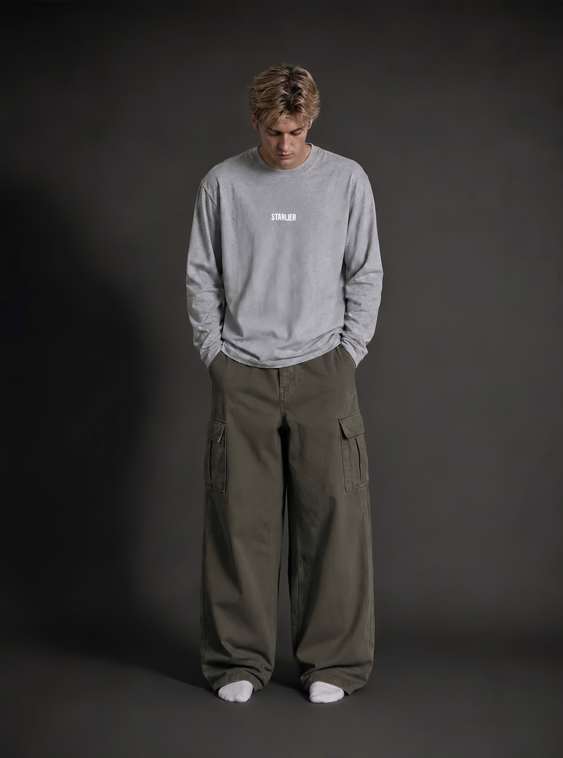 STARLIER STANDARD LONGSLEEVE — GRAY alternate view
