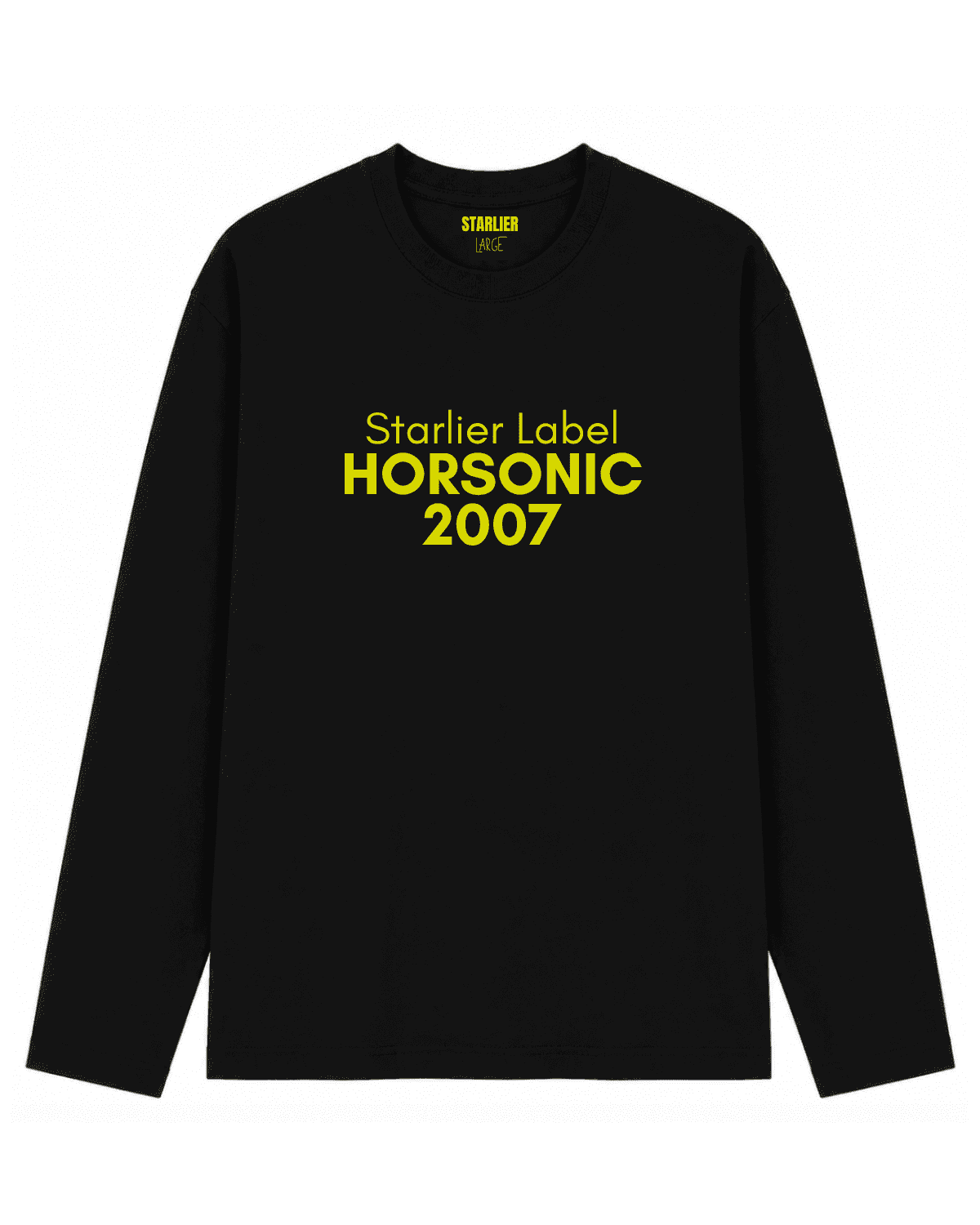 STARLIER HORSONIC 2007 LONGSLEEVE — YELLOW